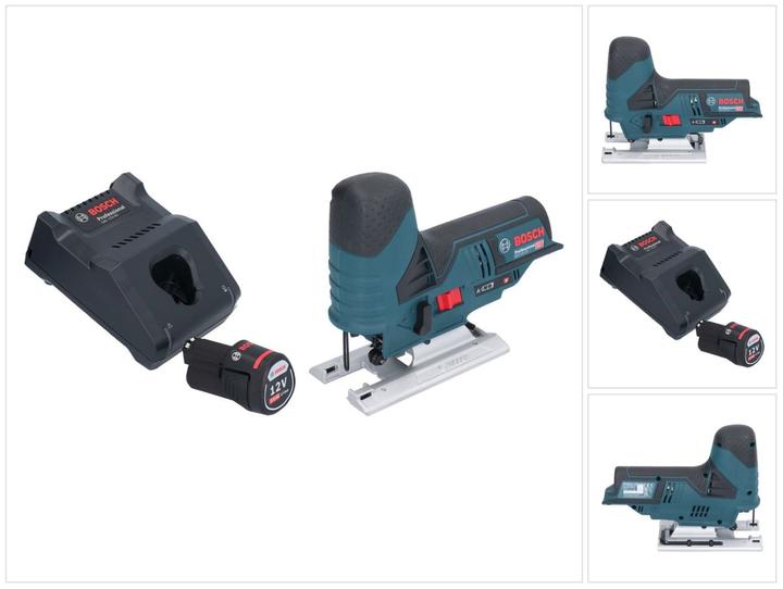 Produktbild Bosch Professional Bosch GST 12V-70 Professional Akku Stichsäge 12 V 70 mm + 1x Akku 2,0 Ah + Ladegerät