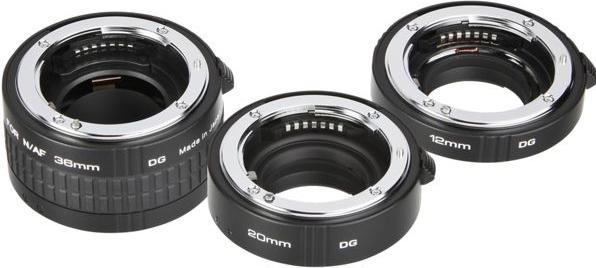 Actual product image Kenko Intermediate ring set DG N/AF (Macro intermediate ring, Nikon F)