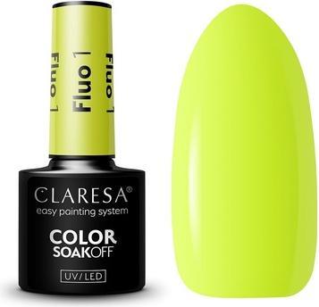 Claresa Fluo UV Nagellack 5ml (Gelb, UV-Gel Lack)