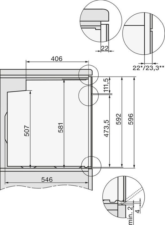 Image du produit Miele H 7264-60 B 11593570