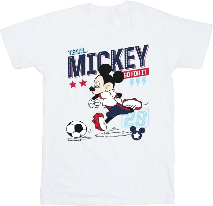 Immagine prodotto Disney Mickey Mouse Team Mickey Football Maglietta Uomo (L)