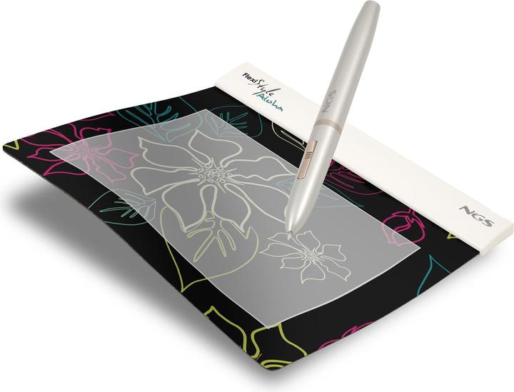 Actual product image NGS tekentablet, 6 x 4.5 flexyble tablet 1024 levels - 2048 lines/inch