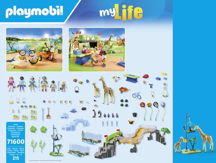 Image du produit Playmobil Mon grand zoo (71600, Playmobil Ma vie)
