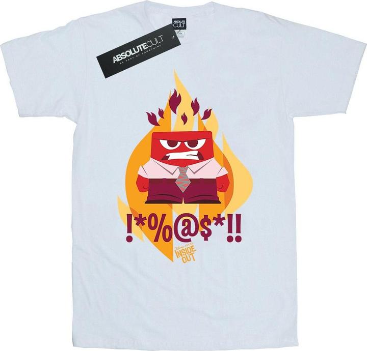 Immagine prodotto Disney Inside Out Fired Up Maglietta Ampia Donna (XXL)