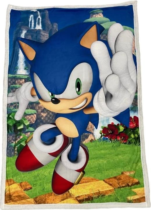 Produktbild Character World SONIC - Plaid '100X150cm'