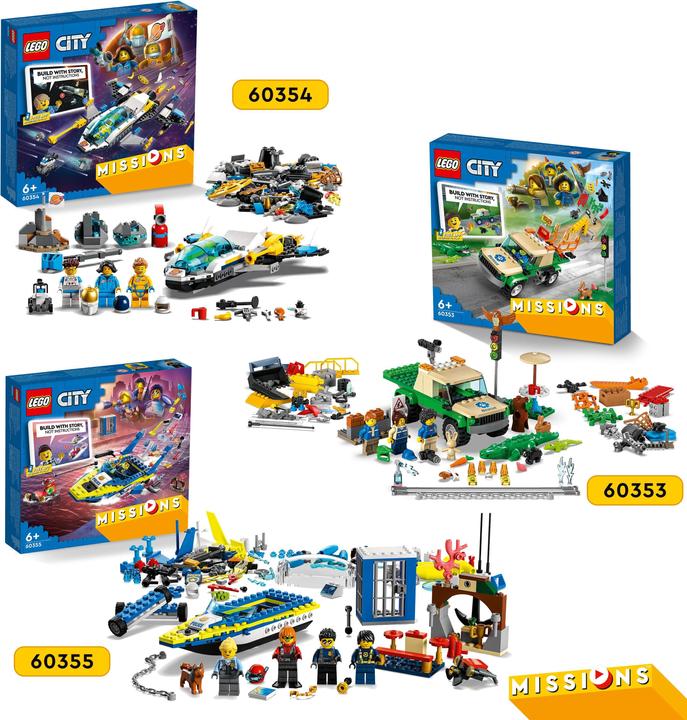 Produktbild LEGO Erkundungsmissionen im Weltraum (60354, LEGO City)