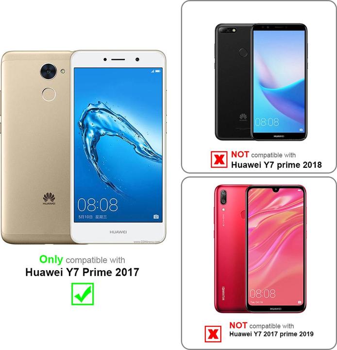 Image du produit Cadorabo Book Invis. Étui magnétique (Huawei Y7 Prime (2017))