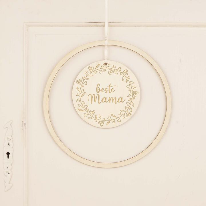 Image du produit Geschenkkörbe CH Boucle en bois Fête des mères "Meilleure maman