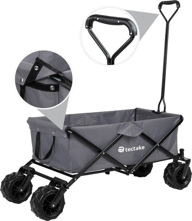 Image du produit tectake Chariot de jardin tout-terrain