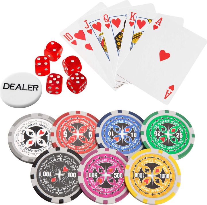Image du produit tectake Set de Poker