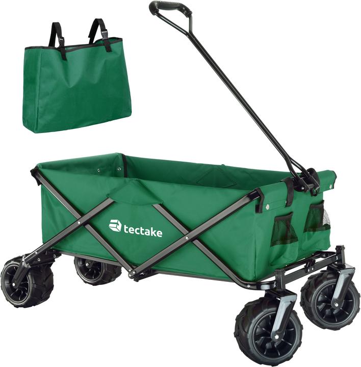 tectake Faltbarer Bollerwagen