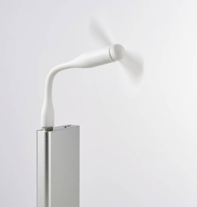 Immagine prodotto Renkforce RF-USBF-101-WH Ventilatore USB orientabile (L x A x P) 85 x 141 x 21 m