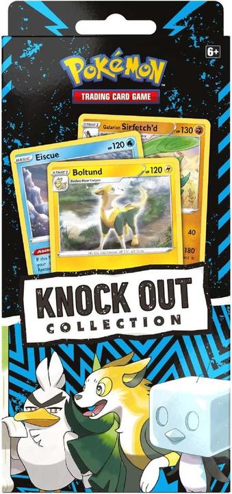 Produktbild Pokémon Pokemon TCG - Knock Out Collection - Boltund, Eiscue & Galarian Sirfetch'd (Englisch, Box Set & Collection)
