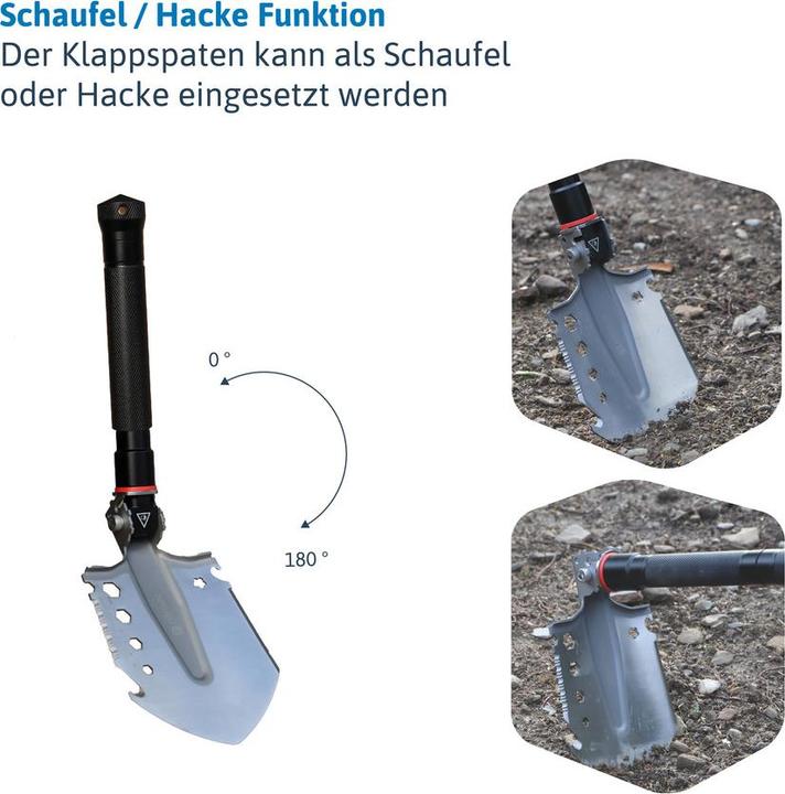 Produktbild Dönges Multifunktionaler Klappspaten