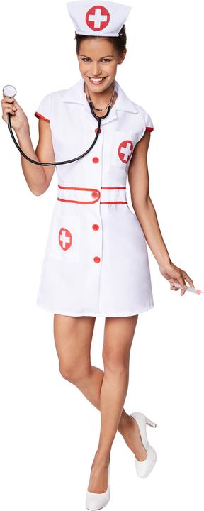 Produktbild tectake Frauenkostüm sexy Krankenschwester (XXL)