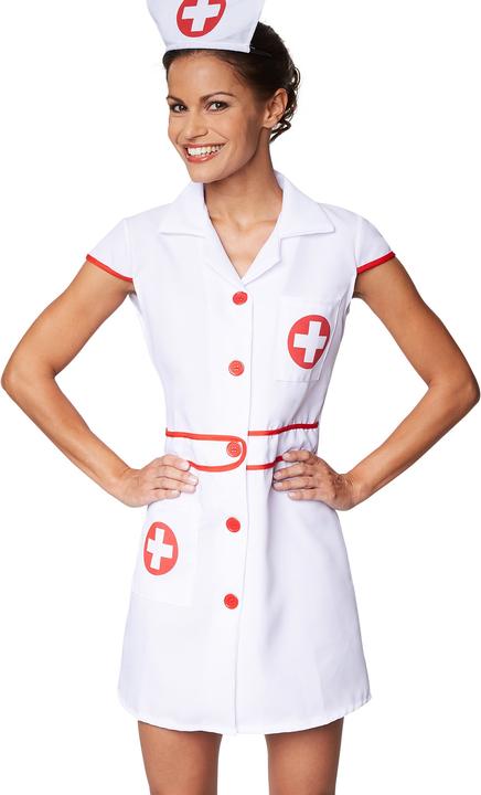 Produktbild tectake Frauenkostüm sexy Krankenschwester (XXL)