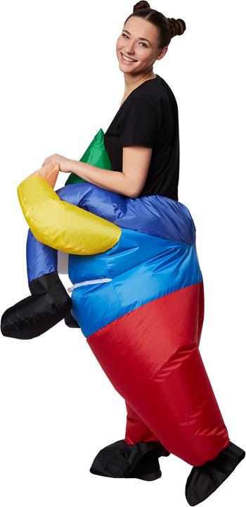 Produktbild Dressforfun Selbstaufblasbares Aufsitzkostüm Zwerg (One Size)