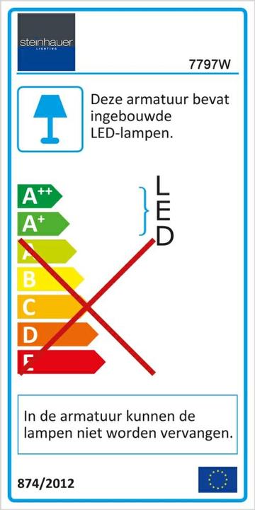 Label énergétique Steinhauer Lido (1100 lm)