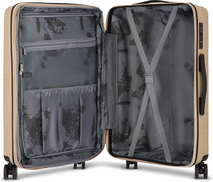 Image du produit Franky Dallas 3.0 4 roues trolley M 65 cm avec soufflet d'extension (74 l, M (50 - 90l))