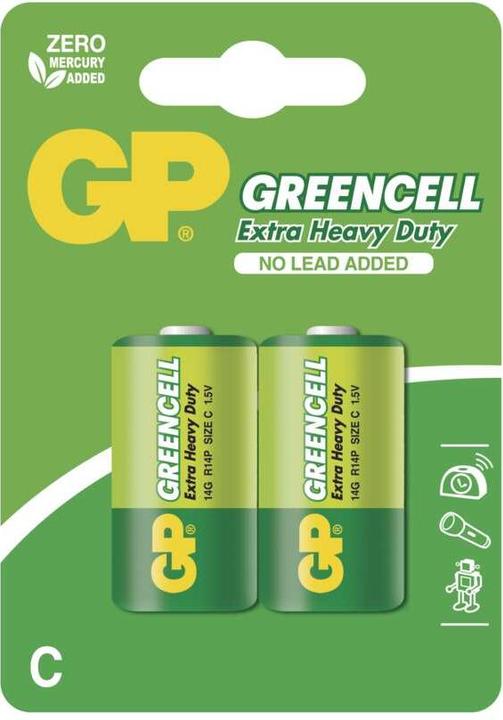 GP Batteries ELEMENT (GP14G, R14) (2 Stk., C)