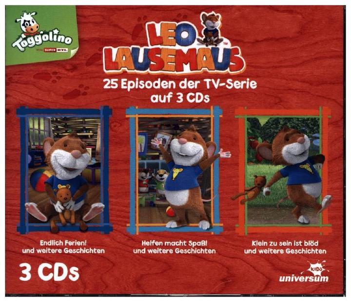 Actual product image Leo Lausemaus - radio play box (German)