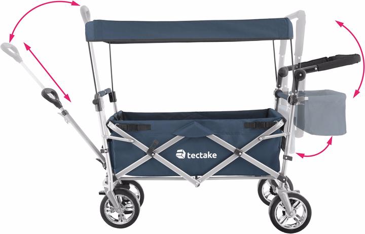 Produktbild tectake Faltbarer Bollerwagen Nico