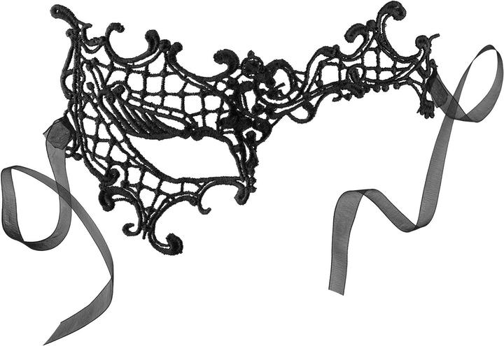 Image du produit tectake Masque en dentelle noire Fantomina
