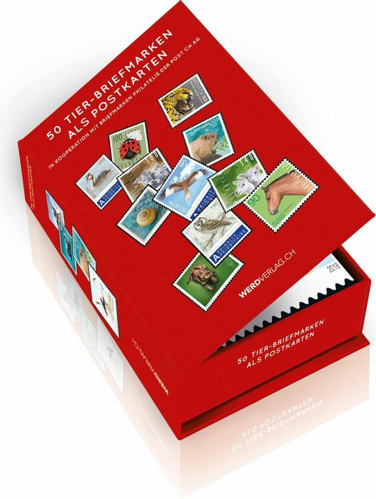 Actual product image Postcard box The most beautiful animal motifs from Swiss Post (1 pcs.)