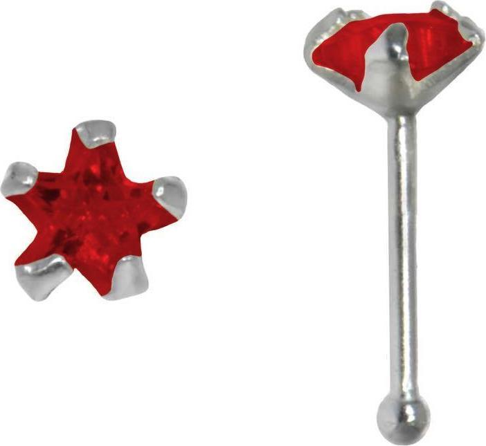 Image du produit Bijouteria Piercing nez (Zircone, Argent 925)