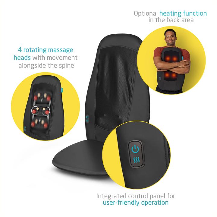 Produktbild Medisana MC-15E Shiatsu massage seat cover by ECOMED