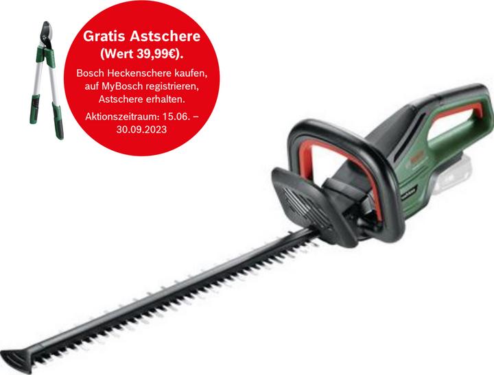 Image du produit Bosch Home & Garden Taille-haie sans fil 18V UniversalHedgeCut 18-55 (Taille-haies sans fil)