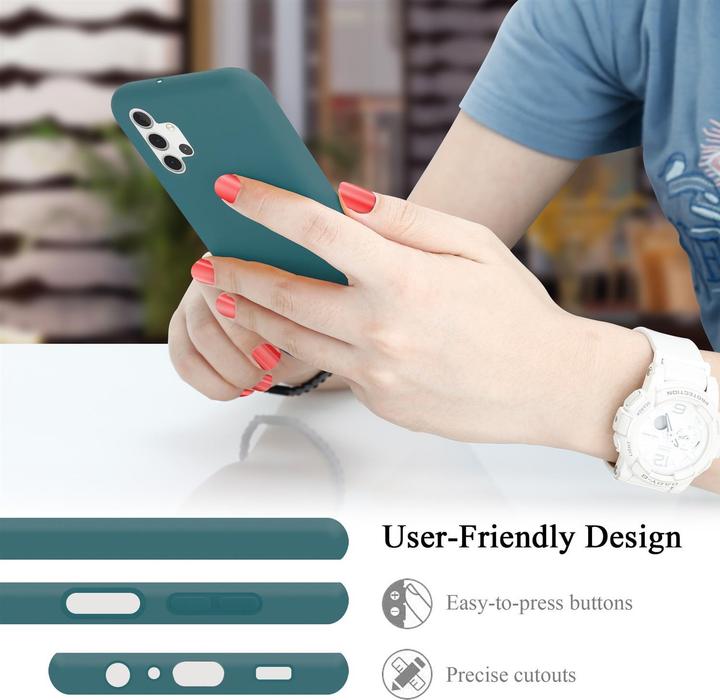 Productafbeelding Cadorabo TPU Liquid Silicone Case Cover (Samsung Galaxy A32 5G)