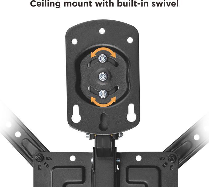 Actual product image equip Wall bracket 23"-55"/ 1TFT 20kg fixed bw (Ceiling, 55", 20 kg)