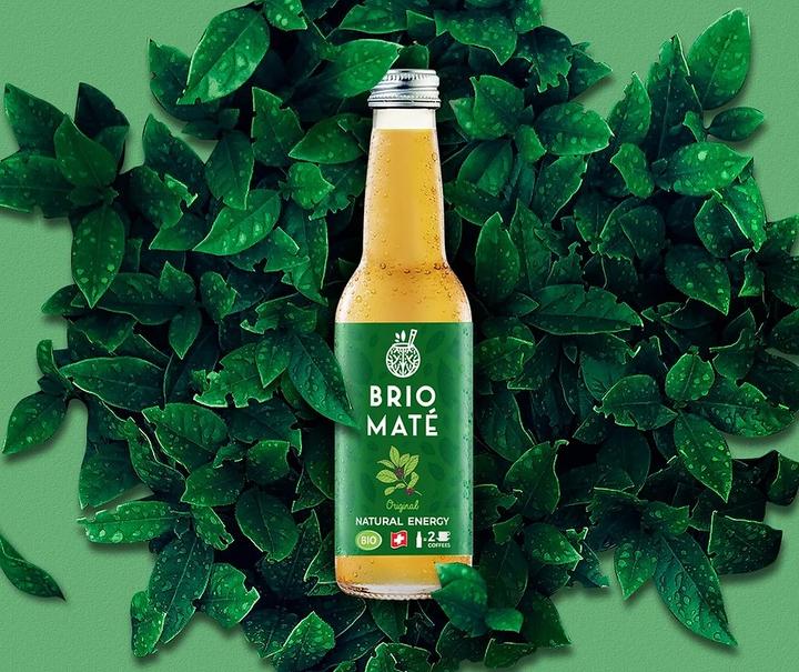 Brio Mate ORIGINAL Natural Energy Bouteille en verre Caisse (24 x 33 cl)