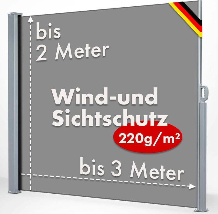 Actual product image Karat Side awning (3 m)