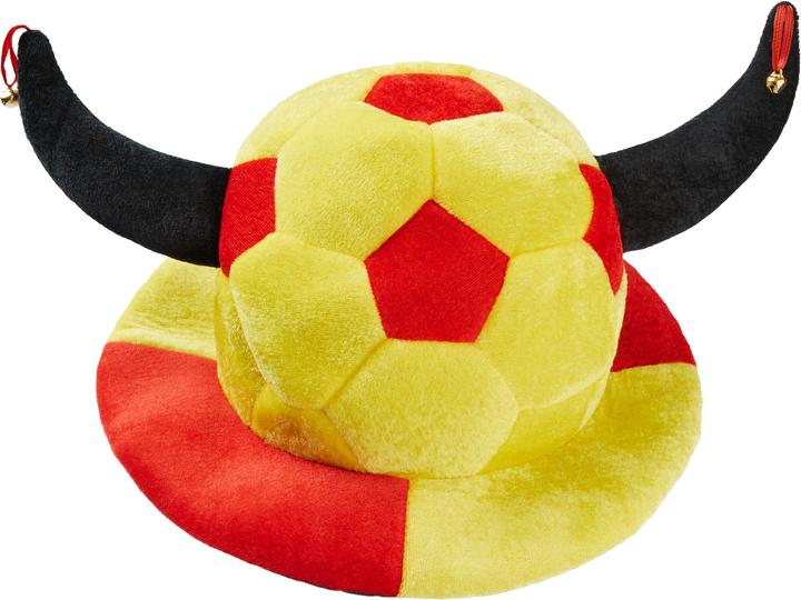 Actual product image Dressforfun Soccer fan hat Espania with horns