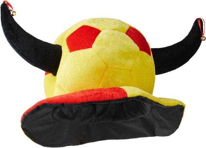 Actual product image Dressforfun Soccer fan hat Espania with horns