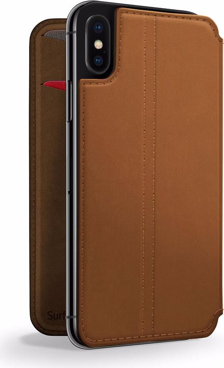 Produktbild TwelveSouth SurfPad iPhone X (Cognac) (Apple iPhone X)