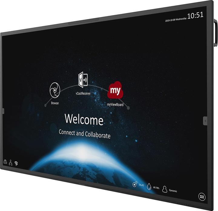 Image du produit Viewsonic ViewBoard IFP8670 - 218.4 cm (86") classe diagonale (217.4 cm (85.6") (3840 x 2160 pixels, 85.60")