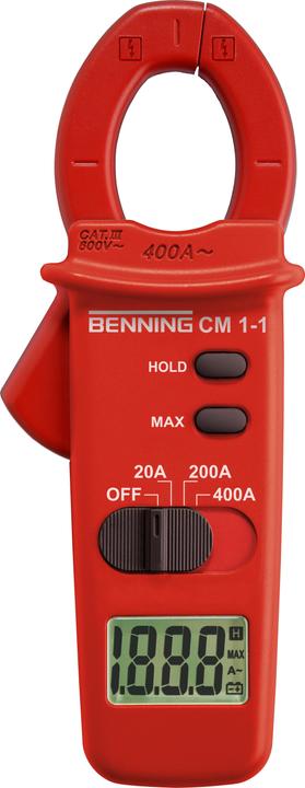 Benning Pinza amperometrica digitale CM 1-1 Kali (CAT III 600V)