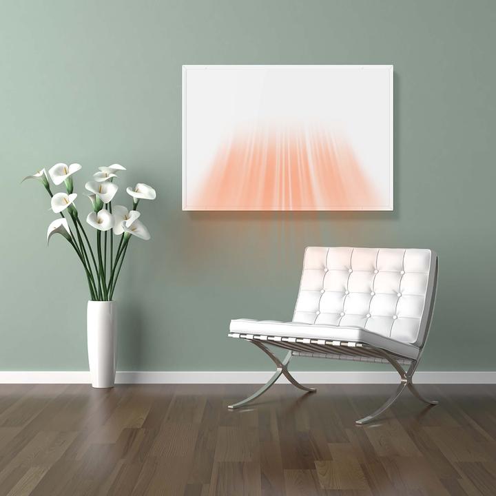 Actual product image Wiltec Infrared heater 400W heating panel IR heater Electric heater Efficient (400 W)