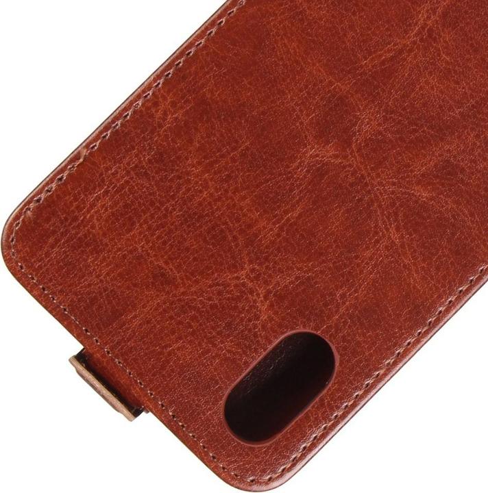 Actual product image Cover-Discount Leather Flip Case with photo compartment vertical (Apple iPhone X, Apple iPhone XS)