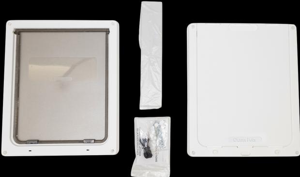 Immagine prodotto Dog Mate 2 vie di chiusura per cani, XL, bianco (Gattaiola manuale)
