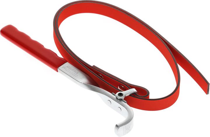 Actual product image Gedore Red red strap spanner, Ø 200 mm, 15 mm wide fabric strap, Made of chrome vanadium steel (200 mm)