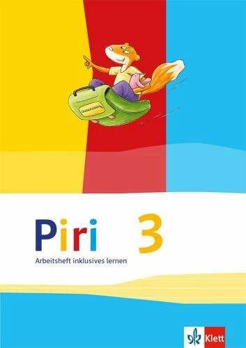 Immagine prodotto Piri Das Sprach-Lese-Buch. Arbeitsheft Fördern inklusiv 3. Schuljahr (Tedesco, Casa editrice Ernst Klett, 2015)