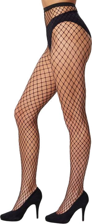 tectake Netzstrumpfhose mit mittleren Maschen (One Size)