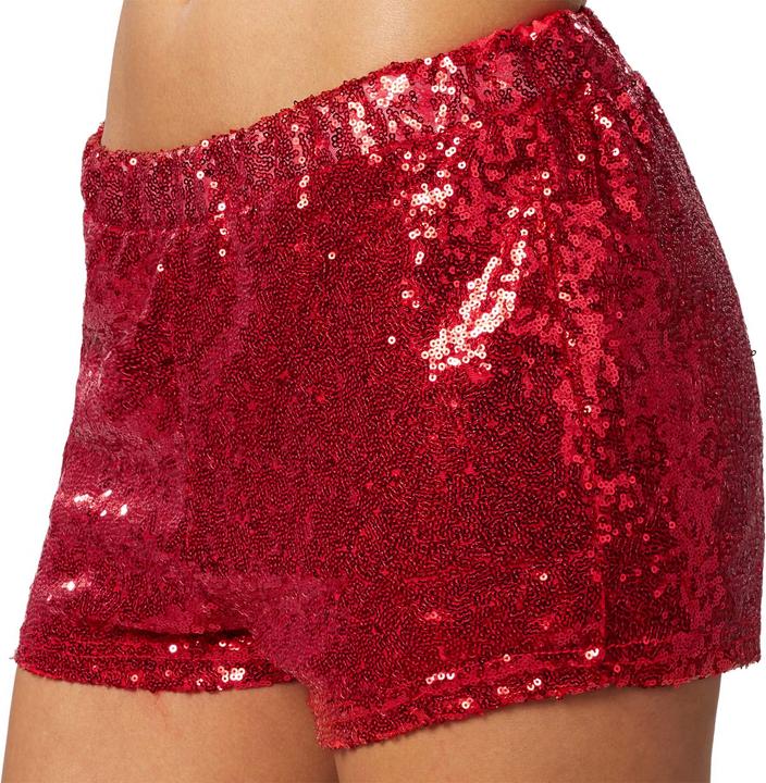 tectake Pailletten-Shorts