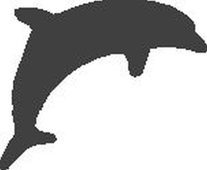 Actual product image Heyda Motif punch for cardboard up to 220g/sqm dolphin small 15x15mm