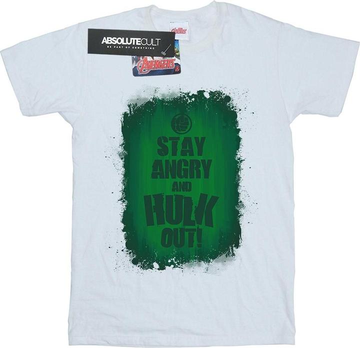 Immagine prodotto Maglietta Hulk Uomo Stay Angry (3XL)