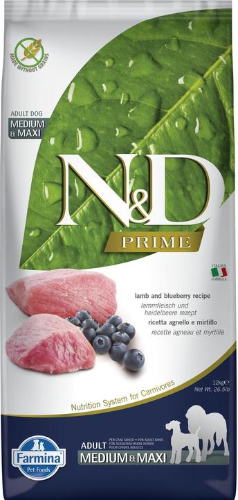 Farmina Dog Adult Med/Max Lamb 12kg (Adult, 1 pcs., 12000 g)